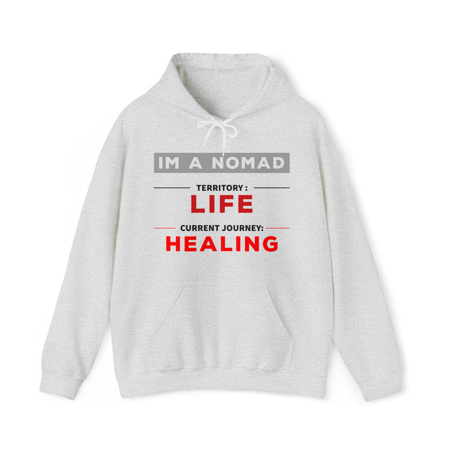 Current journey: Healing - Unisex Heavy Blend™ Hooded Sweatshirt