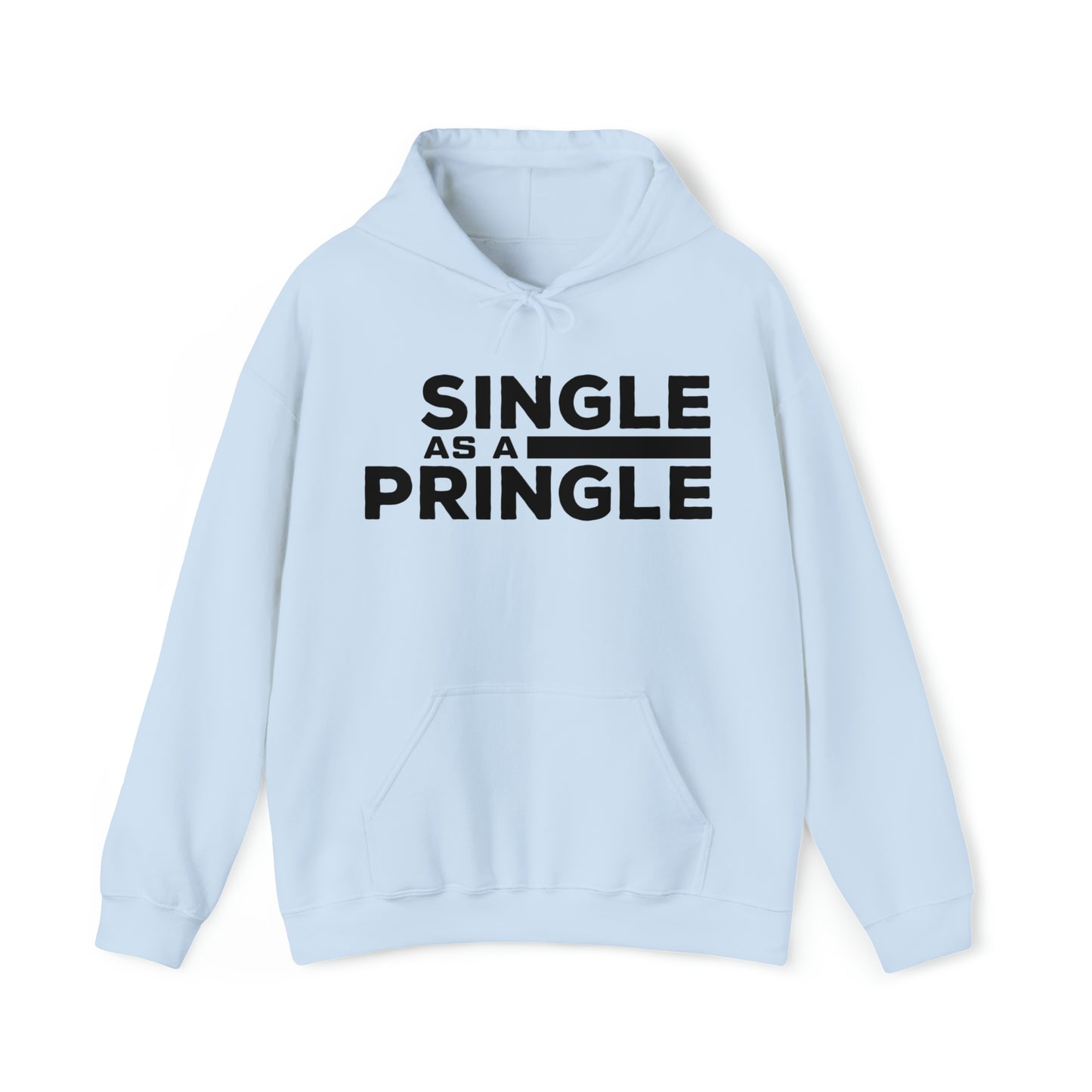 Signle as a Pringle - Unisex Heavy Blend™ Hooded Sweatshirt
