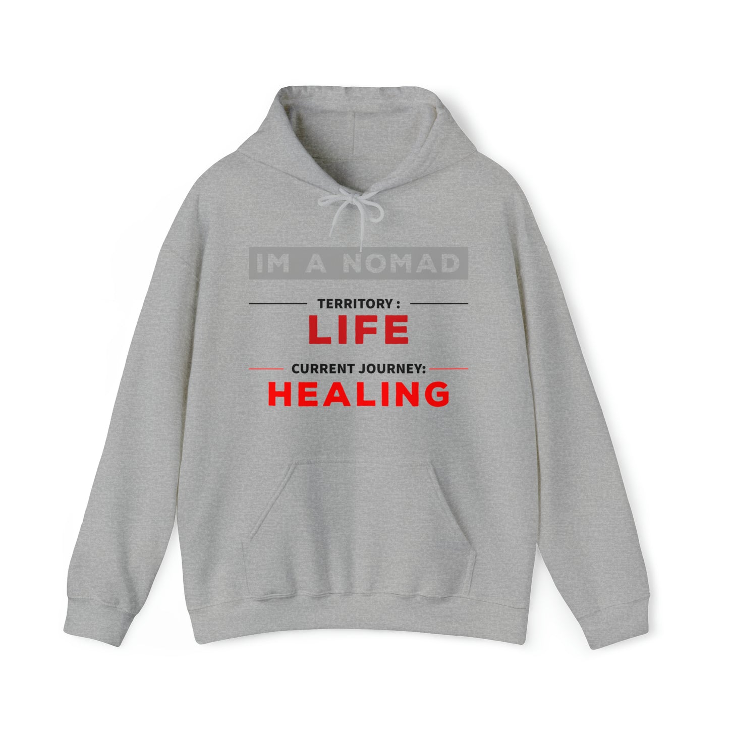 Current journey: Healing - Unisex Heavy Blend™ Hooded Sweatshirt