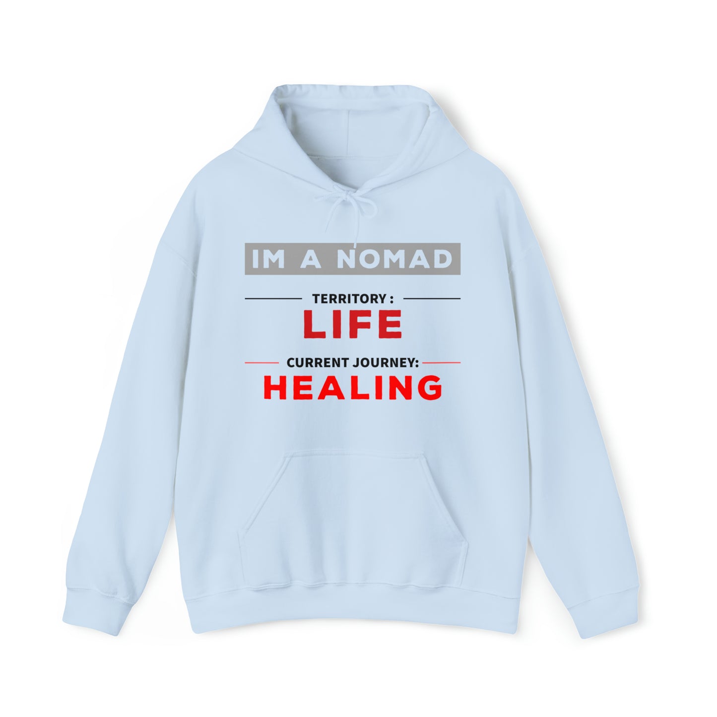 Current journey: Healing - Unisex Heavy Blend™ Hooded Sweatshirt