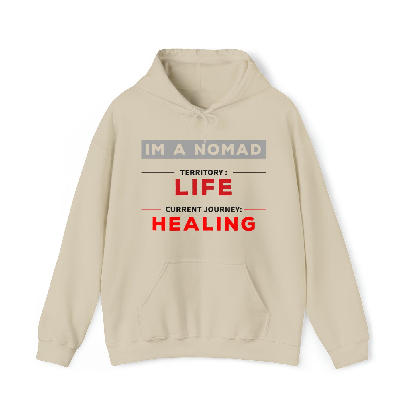 Current journey: Healing - Unisex Heavy Blend™ Hooded Sweatshirt
