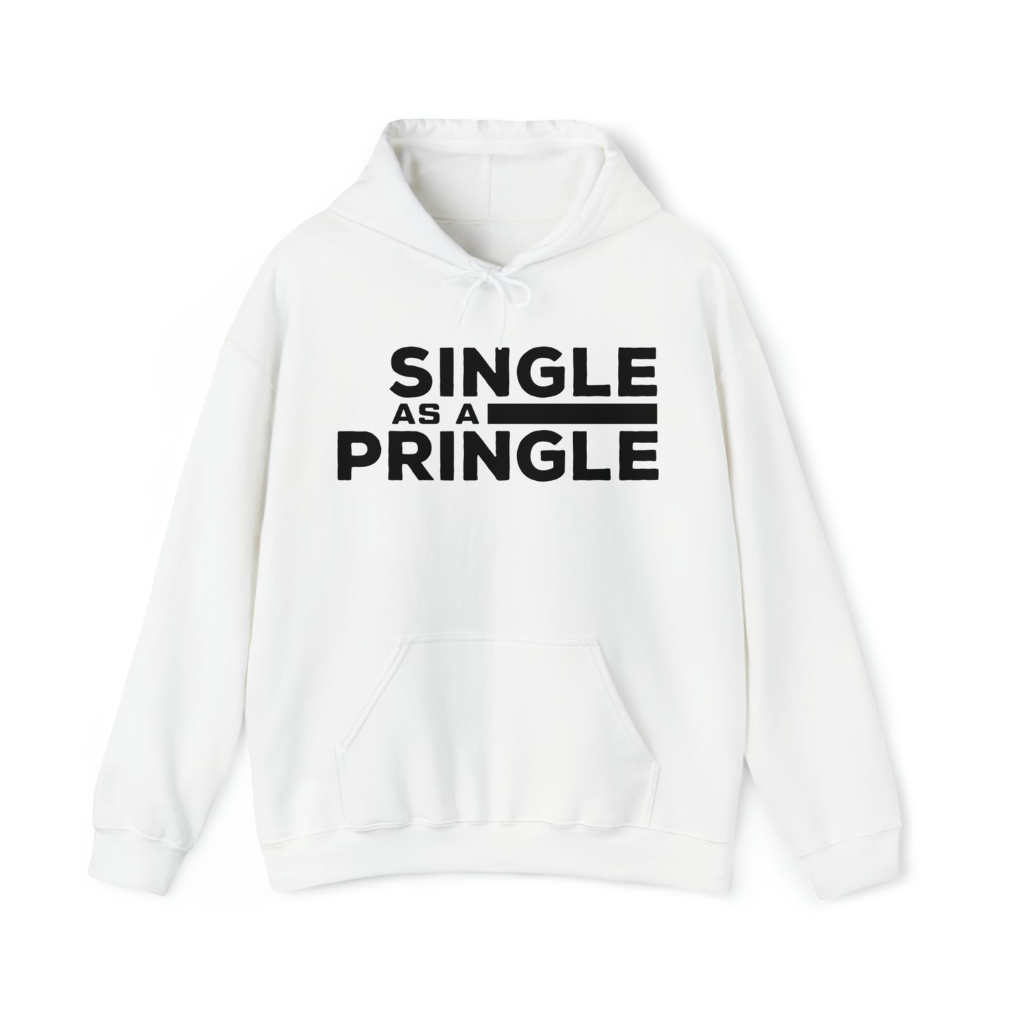 Signle as a Pringle - Unisex Heavy Blend™ Hooded Sweatshirt