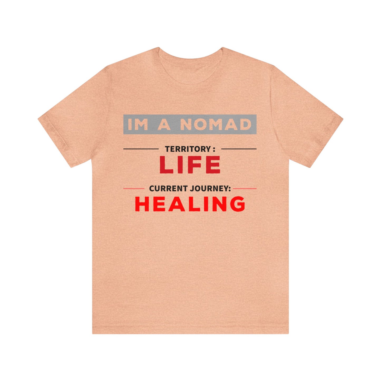 Current Journey: Healing - Unisex Jersey Short Sleeve Tee