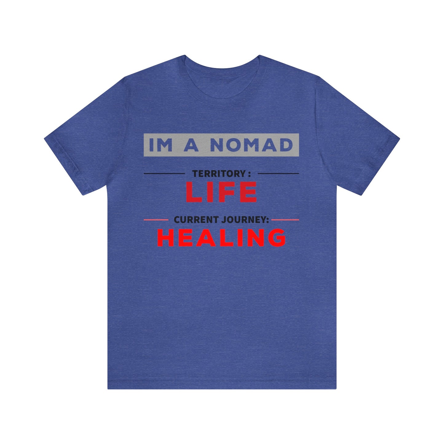 Current Journey: Healing - Unisex Jersey Short Sleeve Tee