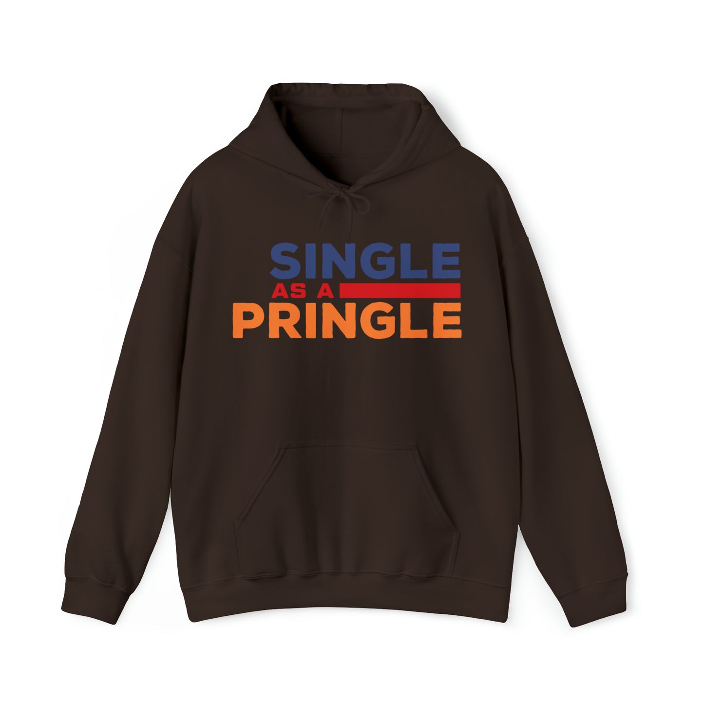 Single as a Pringle - Unisex Heavy Blend™ Hooded Sweatshirt