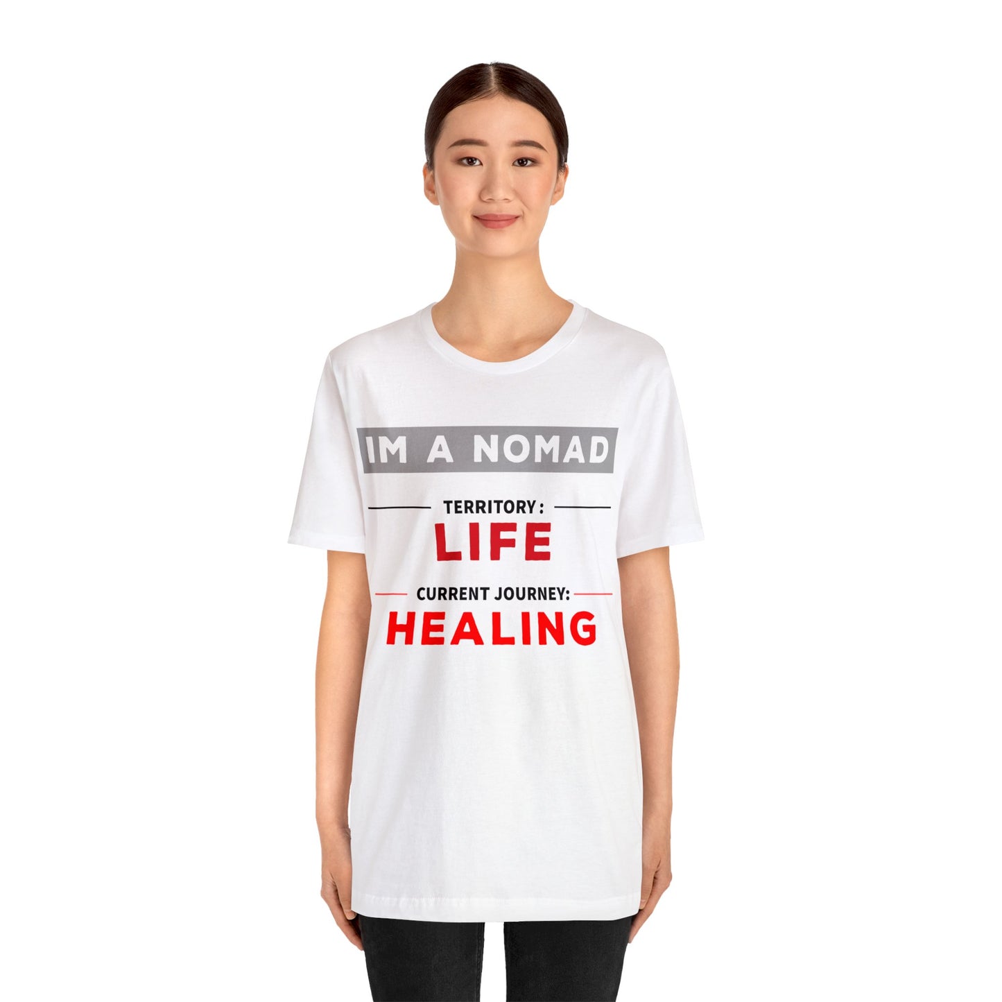 Current Journey: Healing - Unisex Jersey Short Sleeve Tee