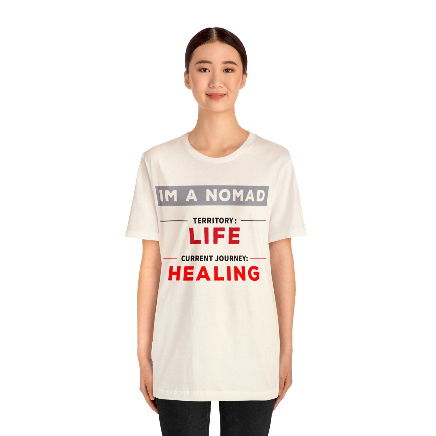 Current Journey: Healing - Unisex Jersey Short Sleeve Tee