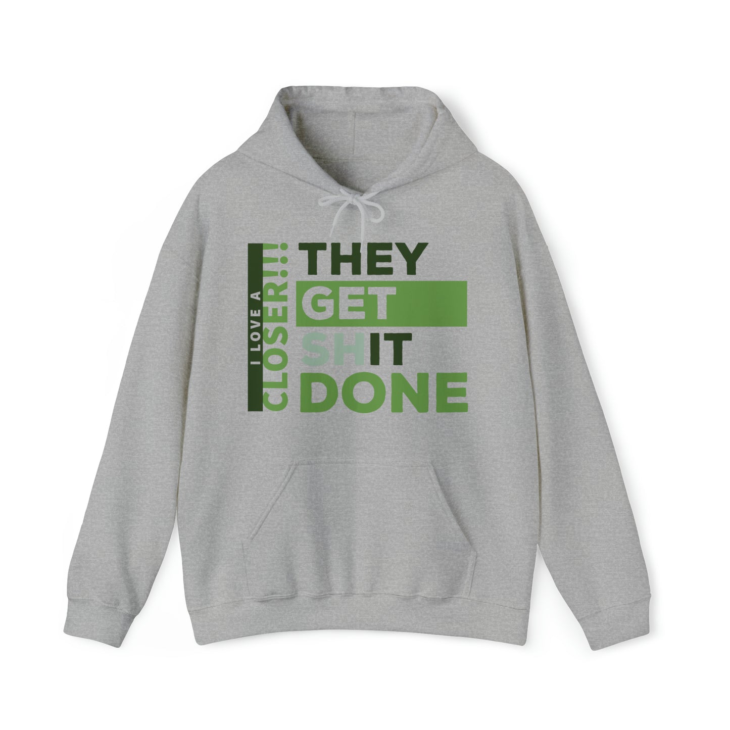 They get shit done - Unisex Heavy Blend™ Hooded Sweatshirt