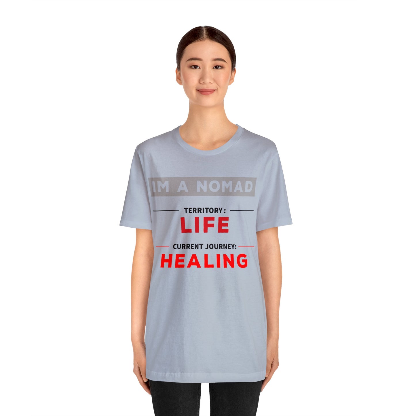 Current Journey: Healing - Unisex Jersey Short Sleeve Tee