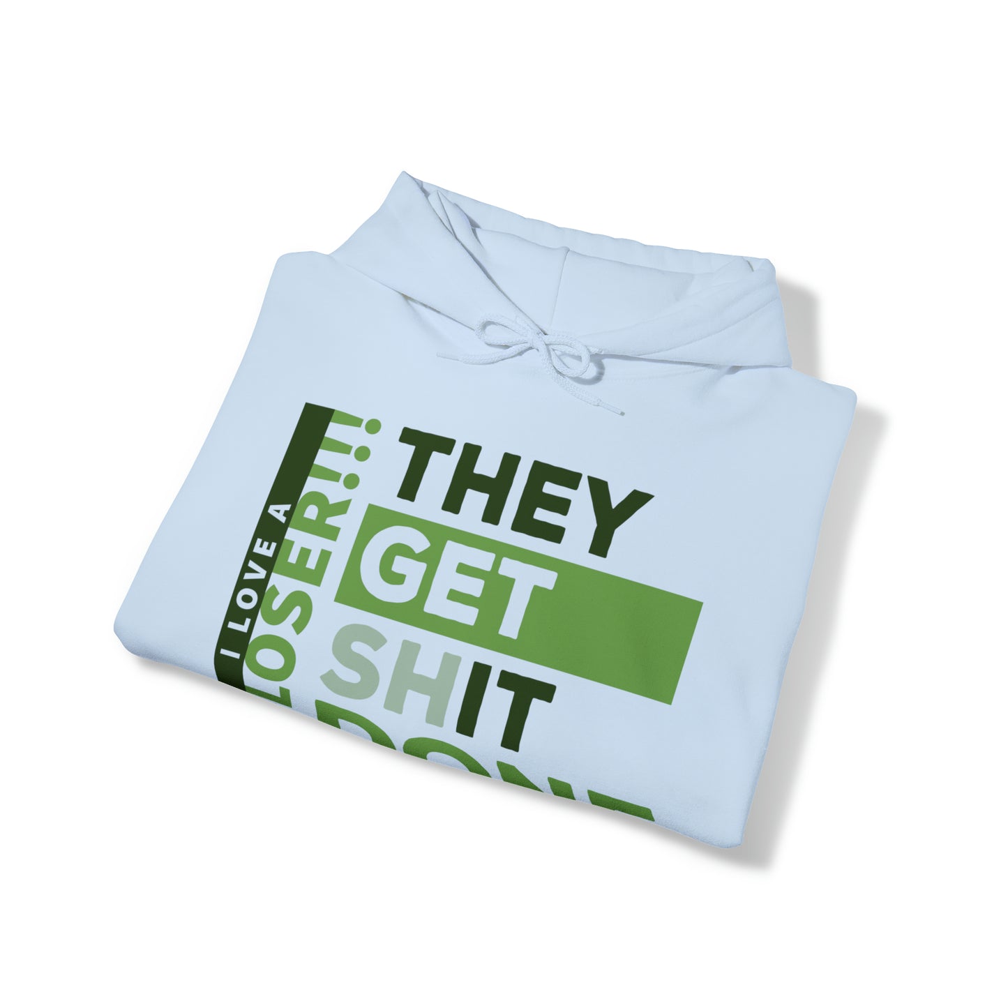 They get shit done - Unisex Heavy Blend™ Hooded Sweatshirt