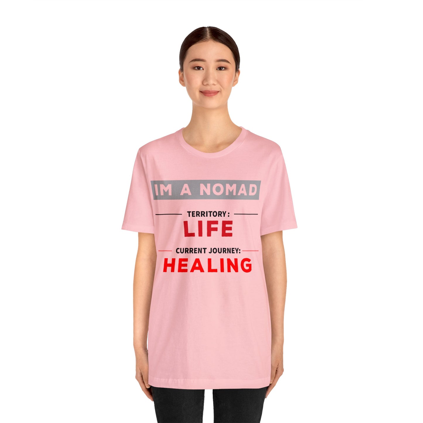 Current Journey: Healing - Unisex Jersey Short Sleeve Tee