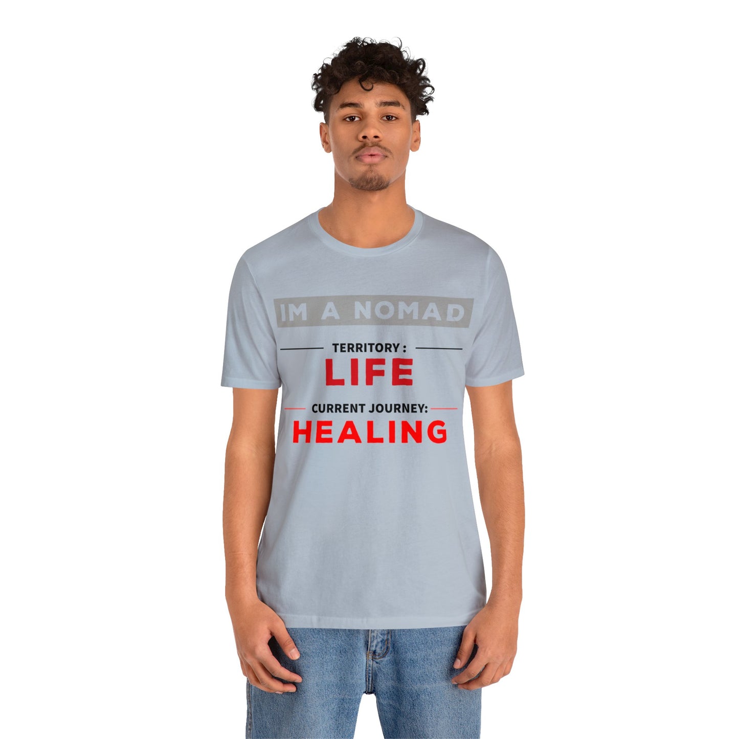 Current Journey: Healing - Unisex Jersey Short Sleeve Tee