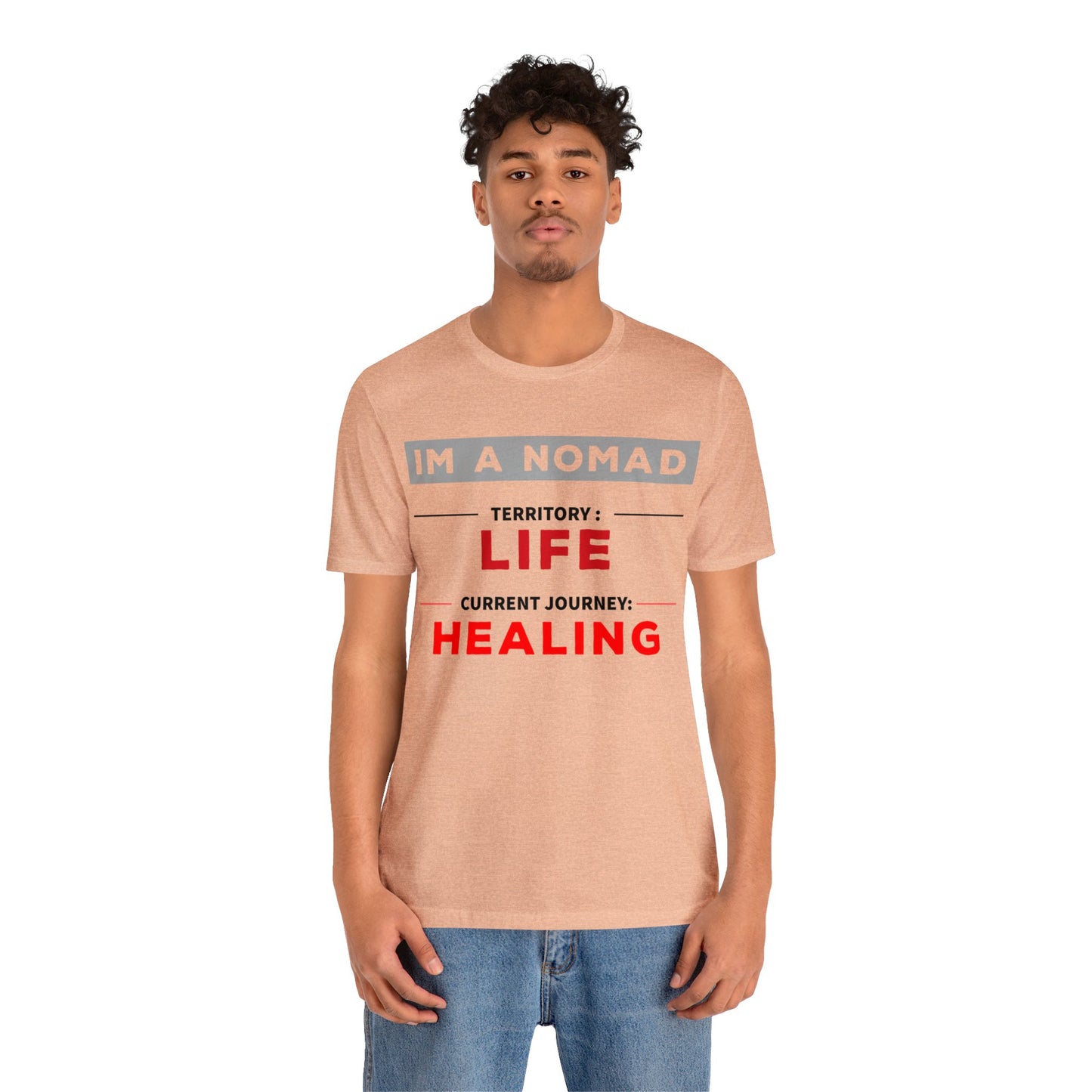 Current Journey: Healing - Unisex Jersey Short Sleeve Tee