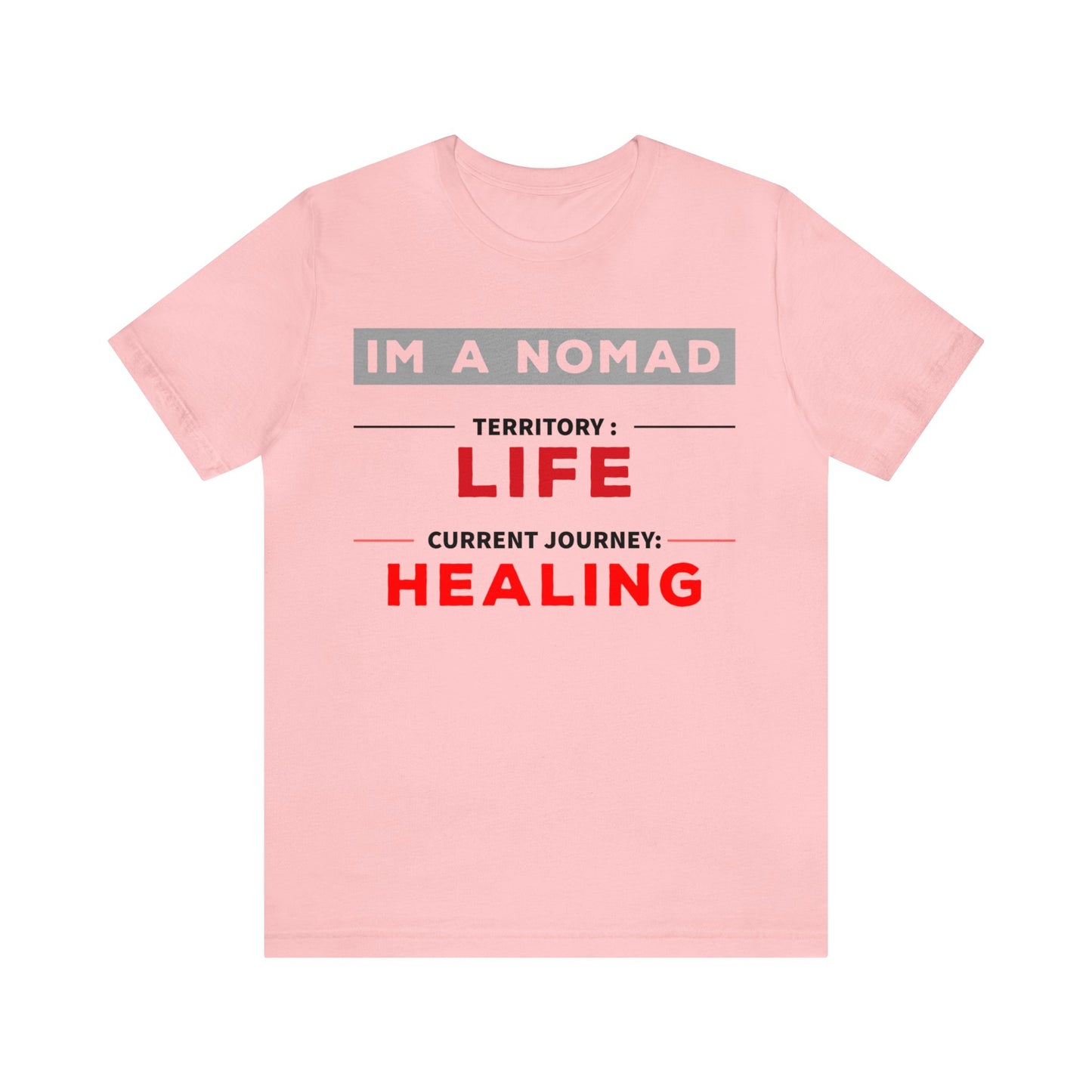 Current Journey: Healing - Unisex Jersey Short Sleeve Tee