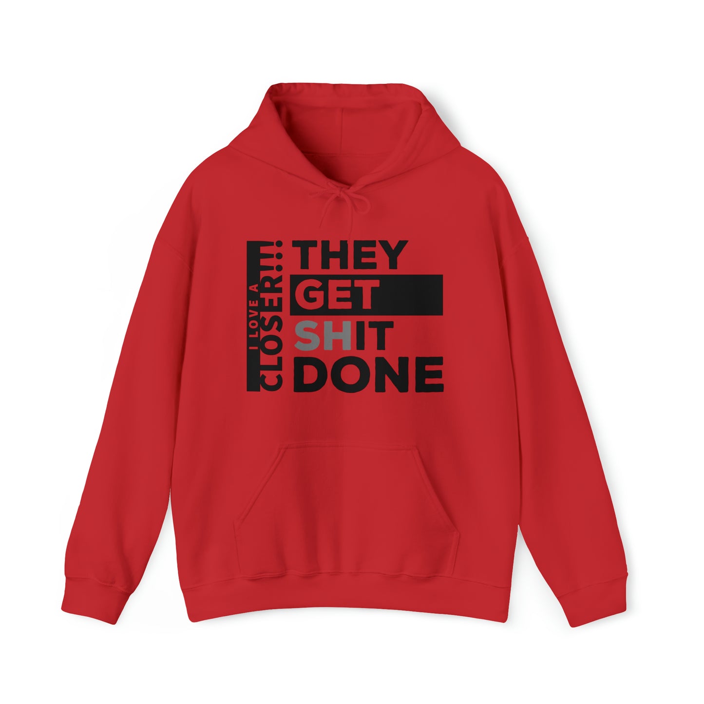 The get shit done - Unisex Heavy Blend™ Hooded Sweatshirt