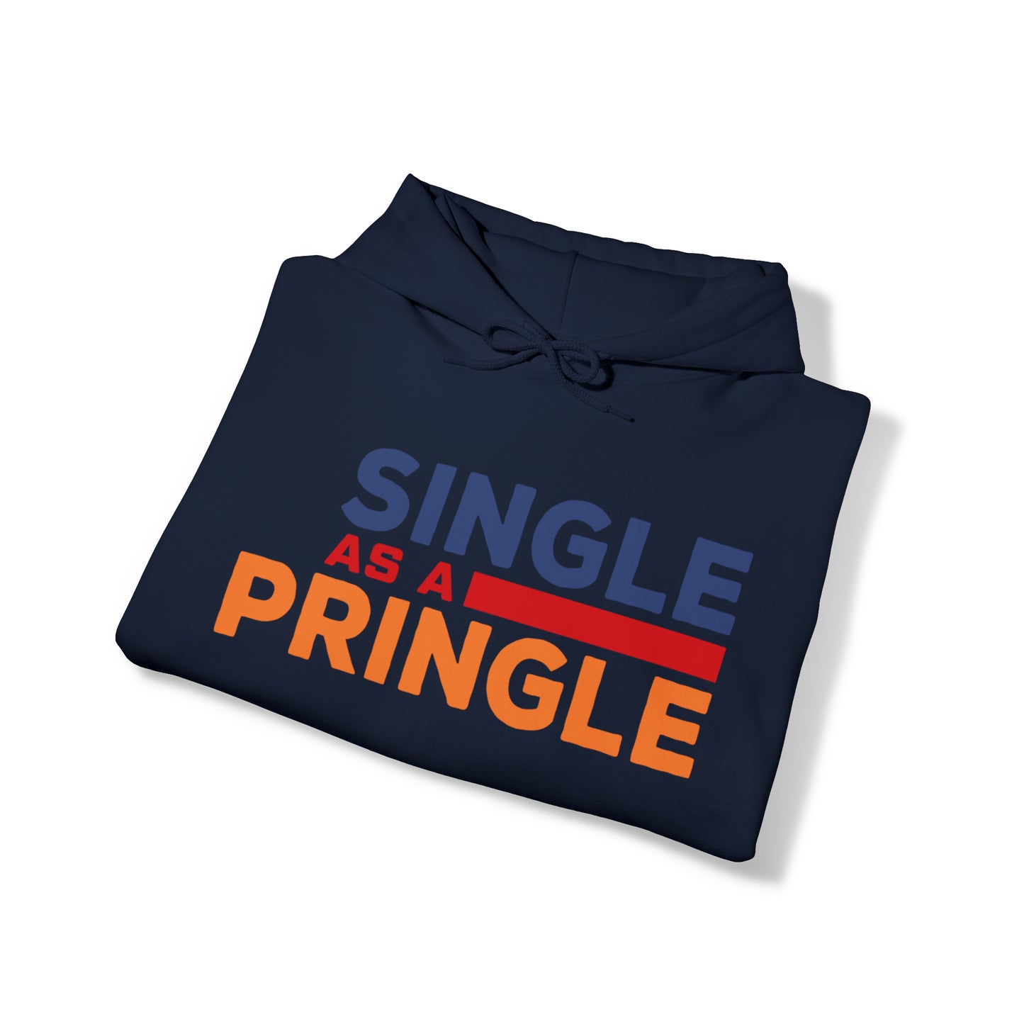 Single as a Pringle - Unisex Heavy Blend™ Hooded Sweatshirt