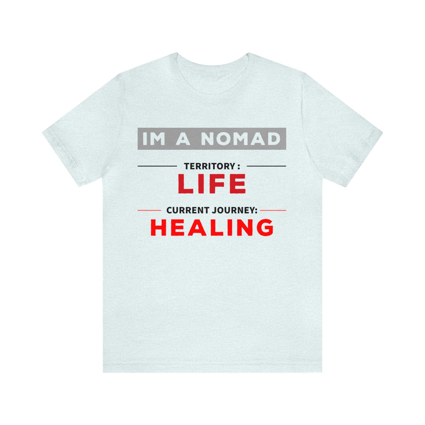 Current Journey: Healing - Unisex Jersey Short Sleeve Tee