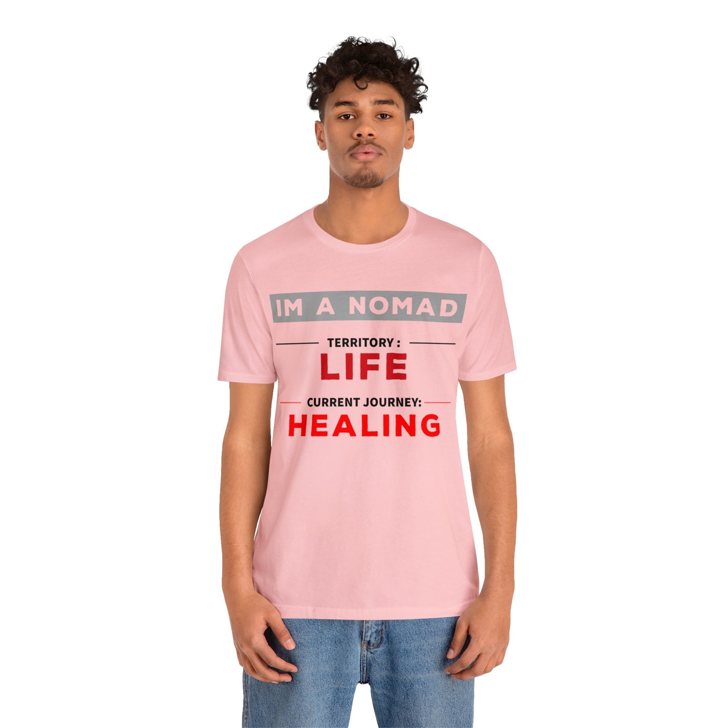 Current Journey: Healing - Unisex Jersey Short Sleeve Tee