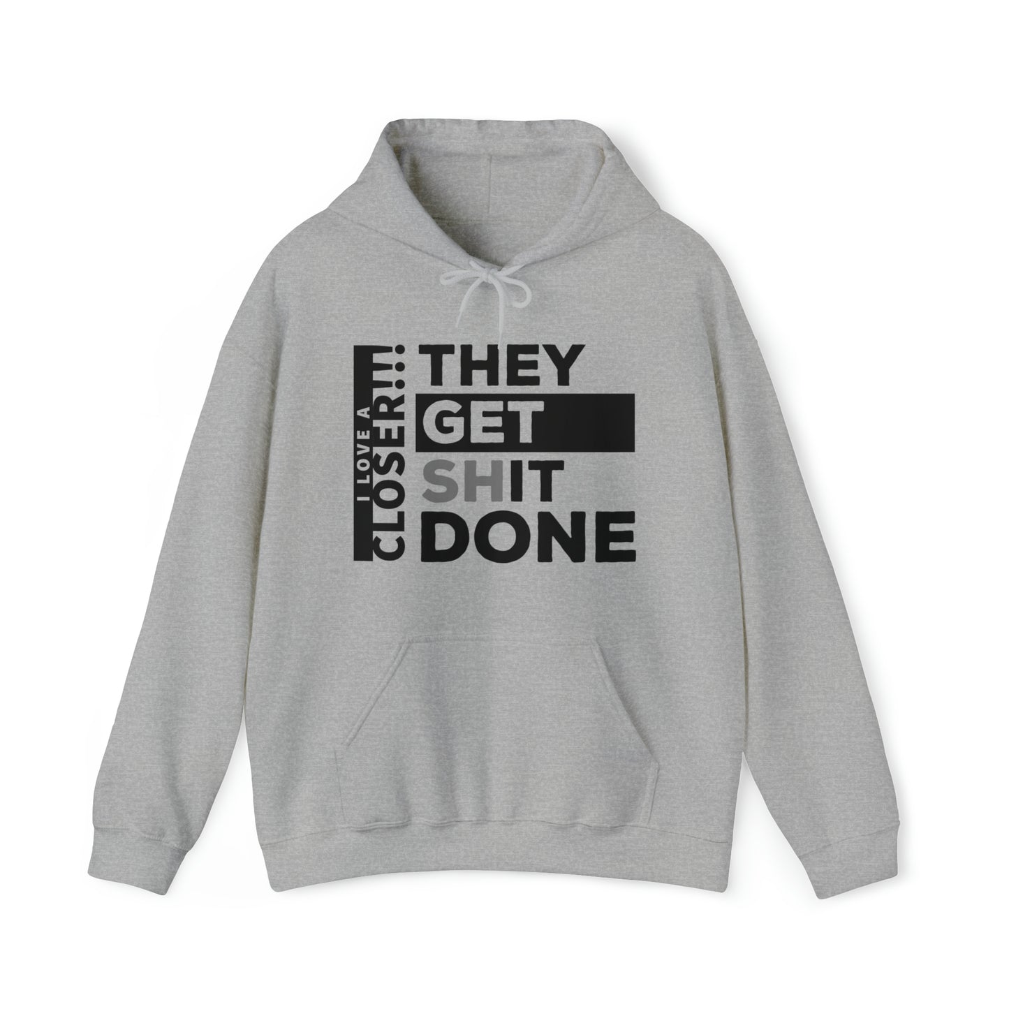 The get shit done - Unisex Heavy Blend™ Hooded Sweatshirt