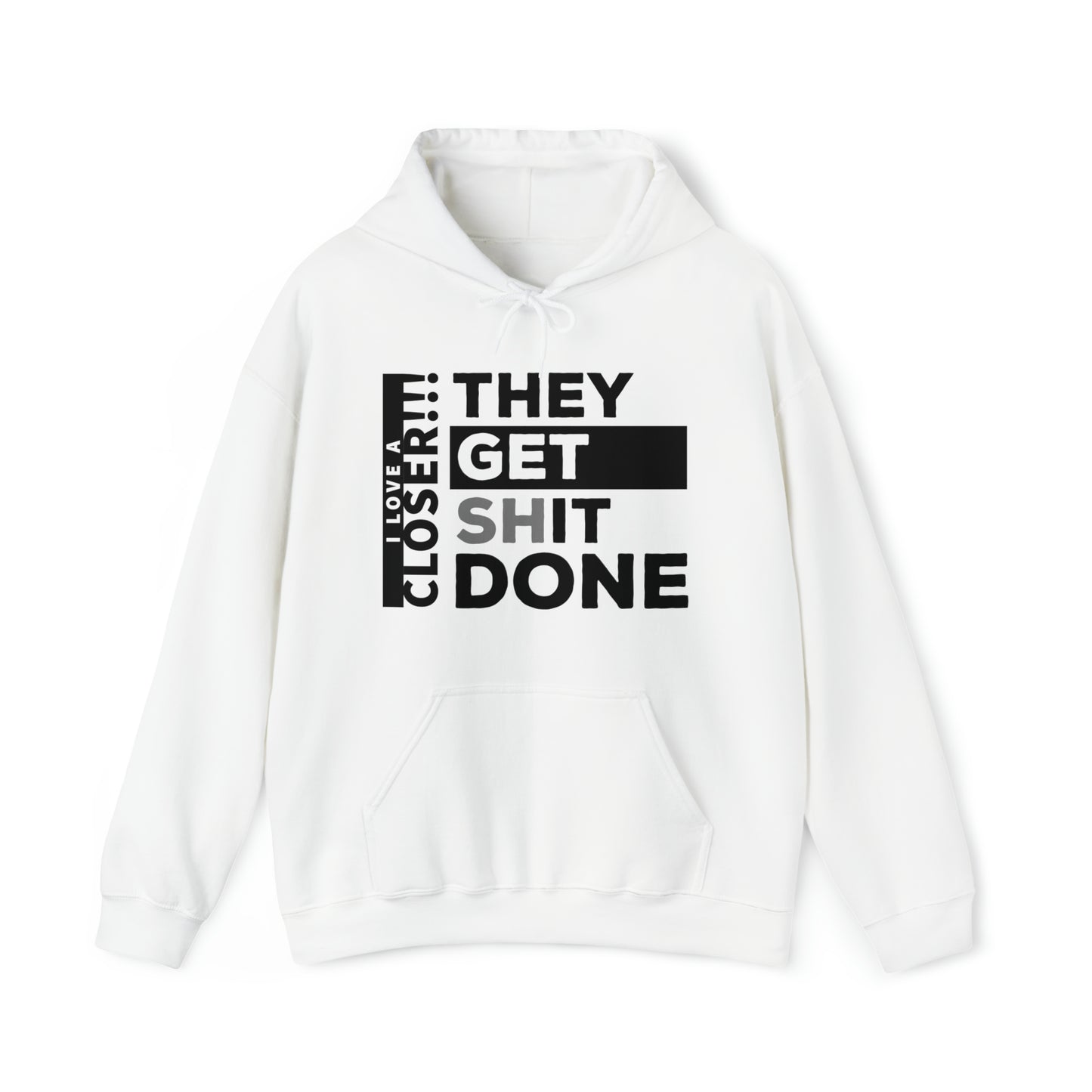 The get shit done - Unisex Heavy Blend™ Hooded Sweatshirt