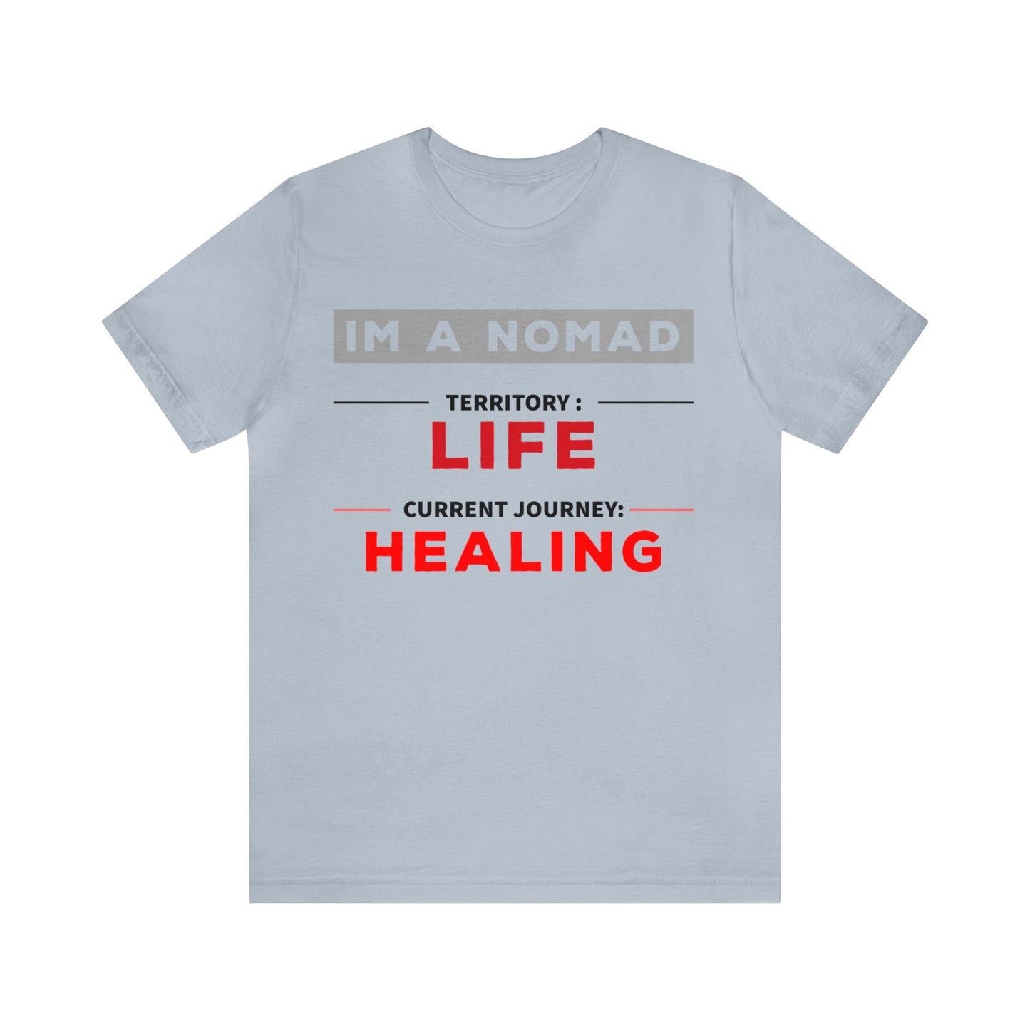 Current Journey: Healing - Unisex Jersey Short Sleeve Tee