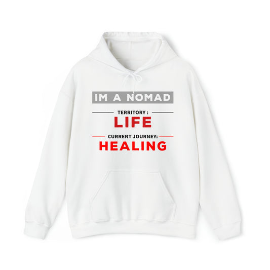 Current journey: Healing - Unisex Heavy Blend™ Hooded Sweatshirt