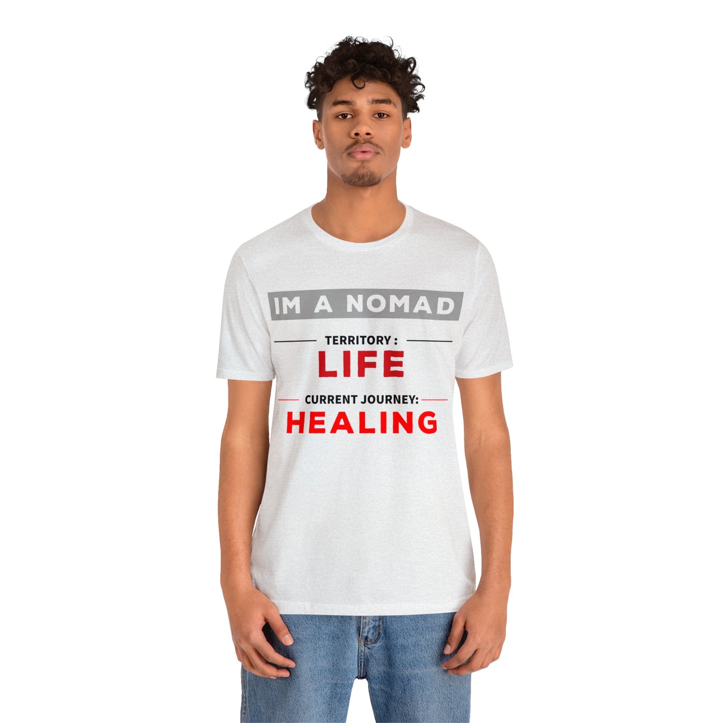 Current Journey: Healing - Unisex Jersey Short Sleeve Tee